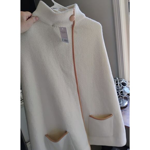 NWT Lauren Conrad Knit Riding Cape. One Size. Sweater. Poncho. Fall Sweater. - Picture 13 of 13